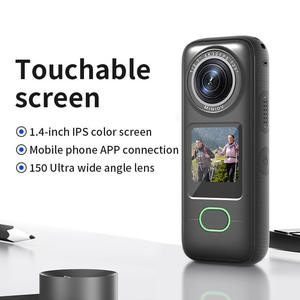 กล้องแอคชั่นขนาดพกพา 4K HD WiFi หน้าจอ 1.4 นิ้ว 125 °   กล้องบันทึกวิดีโอหมวกกันน็อคมุมกว้างสำหรับขี่มอเตอร์ไซค์ - Product Image 2