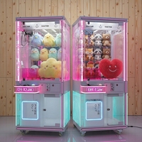 TONGRU Machine à grue à griffes personnalisée Garantie 1 an Jeu de bonbons d'arcade Machine à griffes d'ours pour parc de poupées