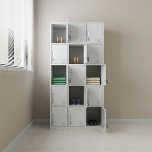 Luoyang Iron 12 Door Key <b>Lock</b> Steel Locker Cabinet for <b>Gym</b> Office Commercial Use Customizable Size - Product Image 5