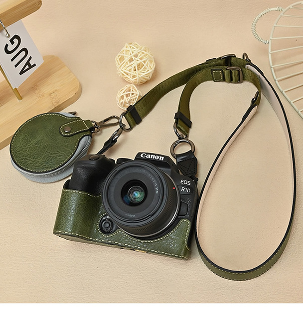 Camera Bag Compatible with Fujifilm XT30/XT30 II Anti-Slip & Wear-Resistant Crossbody Protective Case with Strap