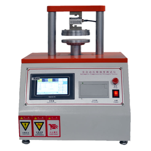 Тестер сжатия краев бумаги по ISO 2759 и <span class=keywords><strong>ASTM</strong></span> D3786 |   Цифровой лабораторный пресс для сжатия |   для испытаний гофрированного картона на прочность - Product Image 1