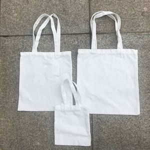 Sacs fourre-tout en polyester 100 % pour la sublimation, 34*40cm, épaisseur moyenne, blancs, pour le bricolage et la décoration - Product Image 5