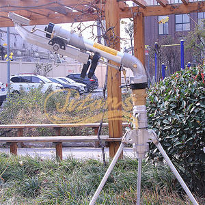 Arroseur à canon à grande portée Titans <span class=keywords><strong>Metal</strong></span> 360 degrés à entraînement par engrenages 60M pour l'irrigation agricole - Product Image 4