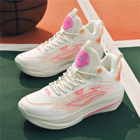 Chaussures de basketball montantes pour hommes et femmes, avec amorti et soutien dynamique de la cheville, pour le sport en intérieur et extérieur