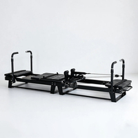 Machine de Pilates Reformer Commerciale OEM Premium, Durable, Portable et Réglable en Alliage d'Aluminium, Écologique pour Studio de Yoga