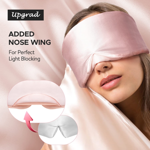 Custom Logo Silk <b>Eye</b> <b>Mask</b> Adjustable Velcro Soft Light Shading 3D Sleeping <b>Mask</b> for Travel for Head Weighted <b>Eye</b> <b>Mask</b> - Product Image 4
