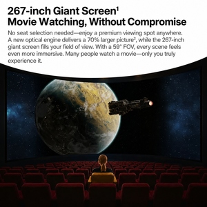 Occhiali Smart <span class=keywords><strong>AR</strong></span> RayNeo GT Max Flagship con Display HD 59FOV, Occhiali XR 3DoF Nativi, Altoparlante AI e Stabilizzazione Immagine per Film - Product Image 3