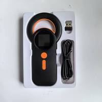 Lector de Microchip RFID Portátil USB ABS de 240 Registros, 134.2khz/125khz FDX-B para Escáner de Etiquetas RFID para Mascotas, para Identificación Animal