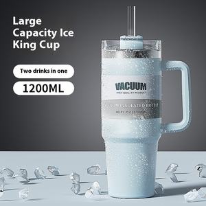 Tasse thermos en acier inoxydable 304 de grande capacité de 40oz Tasse de voiture personnalisable pour la conservation du froid pour les voyages en plein air et <span class=keywords><strong>le</strong></span> <span class=keywords><strong>camping</strong></span> - Product Image 1