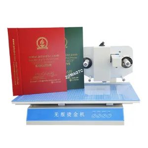 ZM-8025 Digital Gilding Press Printing Machine for Wedding Invitation Card and Book Case