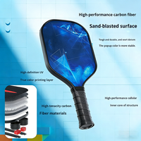 Raquette de pickleball professionnelle haute performance en fibre de carbone T700, de haute qualité, durable, légère, avec noyau en nid d'abeille de 16 mm Gen4