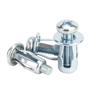 Vis d'expansion à écrou à pétale galvanisé au <span class=keywords><strong>zinc</strong></span>, vis à tête creuse Gecko, boulons à tête cylindrique, type de fixation - Product Image 6