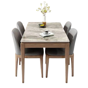 Nhà hàng nhà bếp bàn ăn đặt 4-6 ghế - Product Image 1