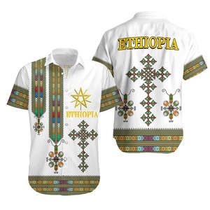 <span class=keywords><strong>HEMEN</strong></span>-Vestido de Habesha tradicional Hawaiano unisex, camiseta de estilo básico de Etiopía Tibeb, cintura natural, suministro ODM - Product Image 2