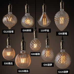 Led Retro ánh sáng bóng đèn ST64 cổ điển Edison bóng đèn sợi đốt thay đổi độ sáng ánh sáng sóc lồng <span class=keywords><strong>Filament</strong></span> E27 cơ sở tùy chỉnh nghệ thuật ánh sáng B - Product Image 2