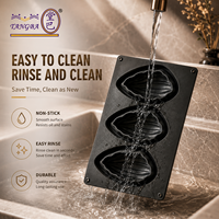Moule en silicone 3D en forme d'amande Tangba pour mousse, gâteau, chocolat, dessert, outil de pâtisserie professionnel de qualité alimentaire personnalisable