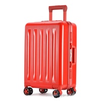 Valise à roulettes antichute [Cargo Global] PC 20/24/28 pouces avec roues universelles silencieuses |   Cadenas TSA pour voyages d'affaires et support de logo