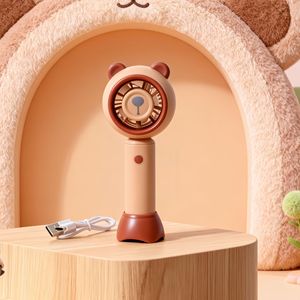 Ventilateur portable LingPan rechargeable avec moteur DC 2W, 3 vitesses et support, idéal pour les enfants et l'extérieur - Product Image 5
