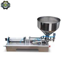 JIAHE Kleine RVS Pasta-vulmachine Luchtbediende Semi-automatische Hoge-Nauwkeurigheid Kwantitatieve Apparatuur voor Cosmetica