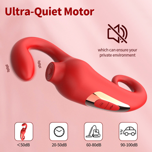 Masajeador Multimodo con 10 Modos de Succión y Lamido de Lengua, 10 Modos de Vibración, Vibrador para Mujeres, Juguete de Placer Íntimo, Vibrador de Punto G y Clítoris - Product Image 5