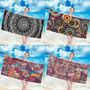 Phong Cách Khác Nhau Sợi Nhỏ Quá Khổ Cát Miễn Phí Hồ Bơi Hình Chữ Nhật Bãi Biển Khăn Cho Người Lớn Phụ Nữ Người Đàn Ông Yếu Tố Cần Yếu Tố Kỳ Nghỉ Quà Tặng - Product Image 5