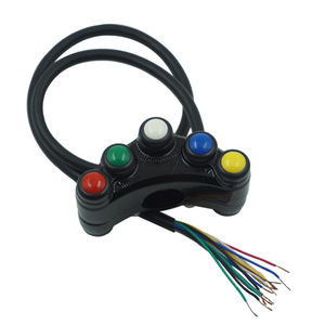 Interruptor de Motocicleta Mochi de Cinco Funciones, Impermeable, Modificado para Uso en Pistas de Carreras - Product Image 5