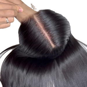 Conçue pour la Confiance : Closure en Dentelle HD Transparente 5x5 avec Bundles, Cheveux Vierges, Mélange Invisible, Confort Optimal - Product Image 1