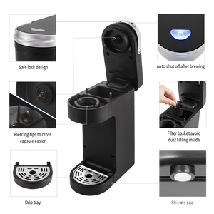 เครื่องชงกาแฟแคปซูลแบบอเมริกัน K-Cup สำหรับใช้ในบ้านและโรงแรม ชงชาแบบแก้วเดียว สำหรับการค้าต่างประเทศข้ามพรมแดน สต็อกกาแฟ M - Product Image 3