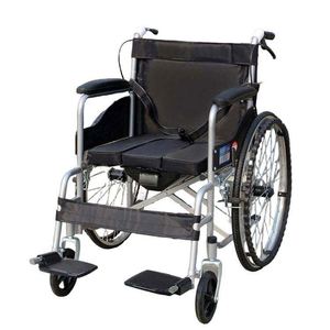 Fauteuil roulant manuel en acier à charge supplémentaire Trump Lyjenny Aisle - Product Image 4