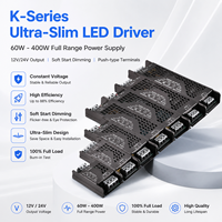 Alimentation LED à tension constante ultra-mince 24V 400W avec fonction de gradation et démarrage progressif pour éclairage décoratif