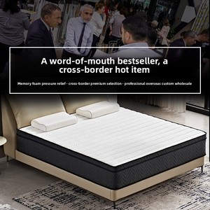 Colchón Sedex Moderno Minimalista de Espuma Viscoelástica con Muelles Ensacados Individualmente, <span class=keywords><strong>Duro</strong></span>, 20 cm de Grosor, Tamaño para Dormitorio 18 x 2 m - Product Image 2