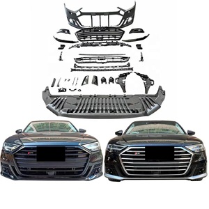 Kit carrosserie A8 d'origine d'occasion 2016 2017 2018 2019 <span class=keywords><strong>2020</strong></span> 2021 Pièces de carrosserie lifting <span class=keywords><strong>S8</strong></span> Pare-chocs de voiture pour <span class=keywords><strong>Audi</strong></span> - Product Image 2