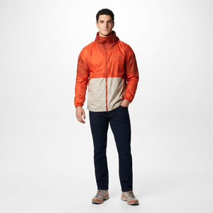 Finer Threads Latest Design High Quality Breathable Comfortable Vintage Style Autumn Men's Windbreaker <b>Jacket</b> Contrasting Front - Product Image 1