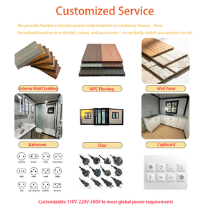 Casa Contenedor Expandible <span class=keywords><strong>de</strong></span> 40 pies, Diseño Moderno, 5 Años <span class=keywords><strong>de</strong></span> Garantía, Prefabricada, para Vivienda, Tienda, <span class=keywords><strong>Piscina</strong></span>, Dormitorios, Portátil - Product Image 5