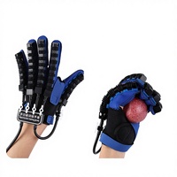 Gants de massage robotisés pour mains droite et gauche Carevo, certifiés CE/ROHS/FCC, batterie 380 mAh, modèle 5179, entraînement des mains pour personnes âgées