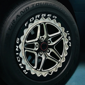 Rueda Forjada Beadlock de 17 y 18 Pulgadas, 5x120.65, 5x4.75, 5x112, 5x114.3, Estilo Soldado, para Carreras de Drag, para Camaro C5 C6 Chevrolet Corvette - Product Image 4