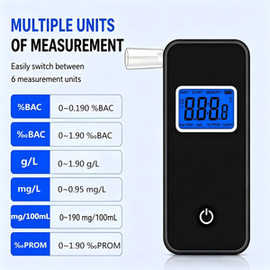 Testeur d'<span class=keywords><strong>alcool</strong></span> numérique portable OEM, détecteur de BAC semi-conducteur haute précision pour usage personnel - Product Image 5