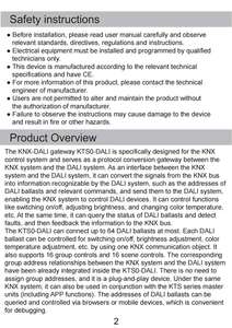 Kanontec بوابة KNX 64 قناة واحدة تدعم كوابح دالي 16 مجموعة RGB/RGBW DALI & DT8 - Product Image 2