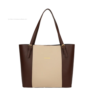 Sacs à main de marque tendance en cuir PU avec coutures colorées, sacs fourre-tout, sacs à bandoulière et sacs à main de luxe pour femmes - Product Image 3