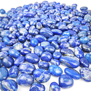 Cristal de méditation de haute qualité en gros produits spirituels naturels <span class=keywords><strong>Lapis</strong></span> <span class=keywords><strong>Lazuli</strong></span> dégringolé pour la décoration - Product Image 1