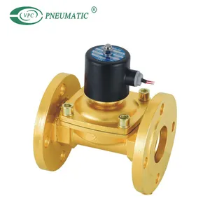 VPC Pneumatic Valve 2W Series 2/2 Way Big Orifice Brass Solenoid Air Valve