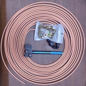 Brake Hose Kit With <b>Flaring</b> <b>Tool</b> And Cutter 3/16 Inch 7.5 Meter For Repair Replace - Product Image 1