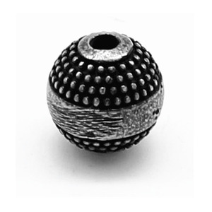 yunnique Stainless Steel <b>Spacer</b> Beads Round Black Plated For Bracelet Making DIY Jewelry Accessories Wholesale - Product Image 1