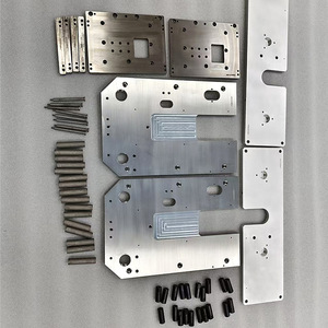 Pièces usinées CNC en aluminium, haute précision, composants métalliques sur mesure non standard pour machines industrielles - Product Image 3