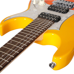 Vente en gros Guitaras personnalisées Electroacusticas Sib king Guitar Factory white Strings Guitare électrique - Product Image 2
