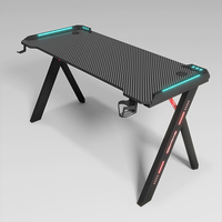 Escritorio Profesional para Computadora Yz, Escritorio Ajustable en Altura para Oficina en Casa, Mesa para Juegos de PC con Luz RGB