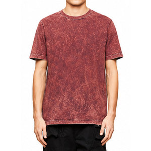 Camisetas de Algodón para Hombre con Lavado Ácido, Calidad Premium, OEM, Precio Bajo al por Mayor, Estilo Casual, Lisas, Oversize, Cuello Redondo - Product Image 6