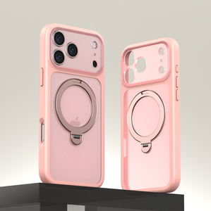 <span class=keywords><strong>Coque</strong></span> de téléphone magnétique transparente givrée antichoc personnalisée la plus vendue pour <span class=keywords><strong>iPhone</strong></span> 17 Pro Max Air - Product Image 5