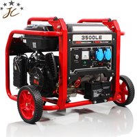 Taizhou JC 3000W Hochwertiger Benzinmotor generator 7 PS Kleiner 4-Takt elektrischer leiser Benzin generator