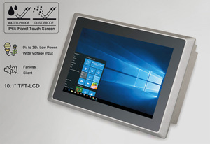 HST1201B PC Industriale con Pannello da 12.1\", Intel Celeron/Core I5/I7, Alta Luminosità 500 <span class=keywords><strong>CD</strong></span>/m², Senza Ventola, IP65, Ampio Voltaggio 9-36V - Product Image 2